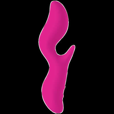 Alternative view of The Black Swan - Dual Vibrator - Rechargeable - Pink