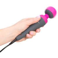 BMS - PalmPower Personal Massage Wand - Corded with Plug-In Adapter