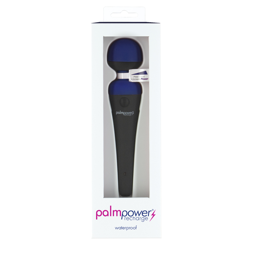 PalmPower® Recharge Massage Wand – Blue - Image 9