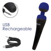 PalmPower® Recharge Massage Wand – Blue - Image 7