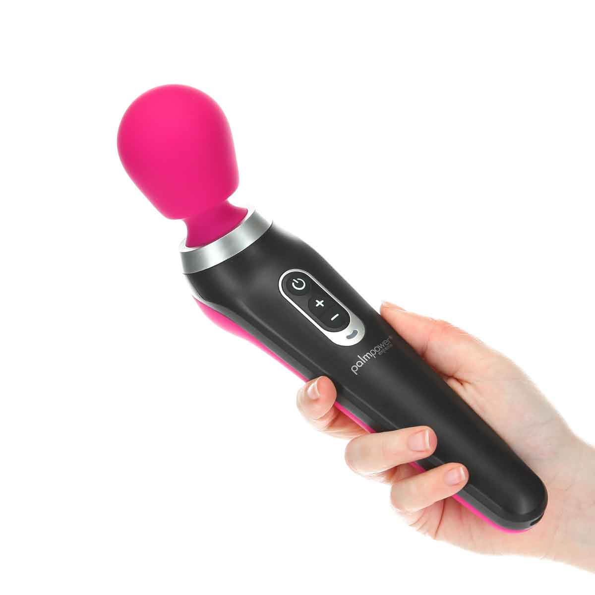 BMS - PalmPower Extreme - Rechargeable Massage Wand - Fuchsia - Image 2