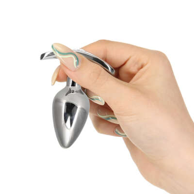 Alternative view of Sneaky Luxurious Stainless Steel Anal Plug