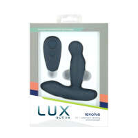 LUX active® Revolve – 4.5" Rotating & Vibrating Anal Massager – Remote Included - Image 3