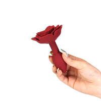 LUX active® Red Rose Silicone Anal Plug - Image 3