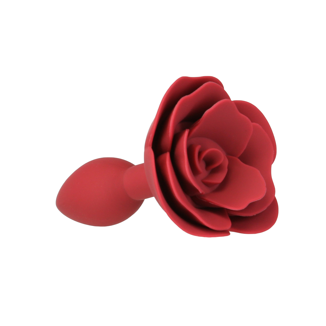 LUX active® Red Rose Silicone Anal Plug - Image 7