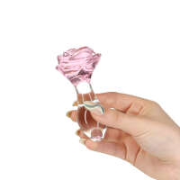 Pillow Talk - Rosy - Luxurious Glass Anal Plug - Image 7