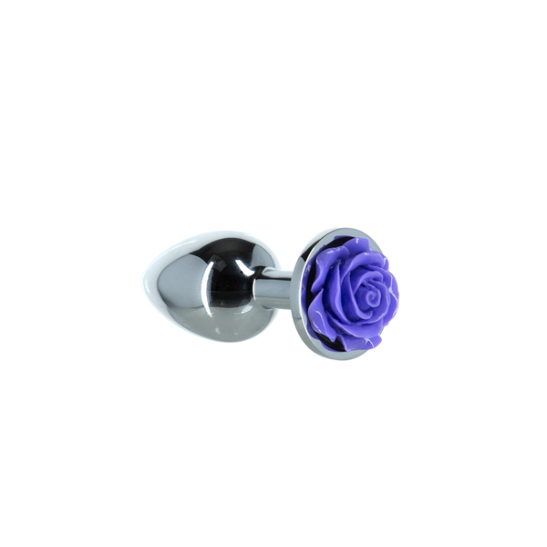 BMS –LUX active® – 3" Rose Anal Plug – Purple - Sma
