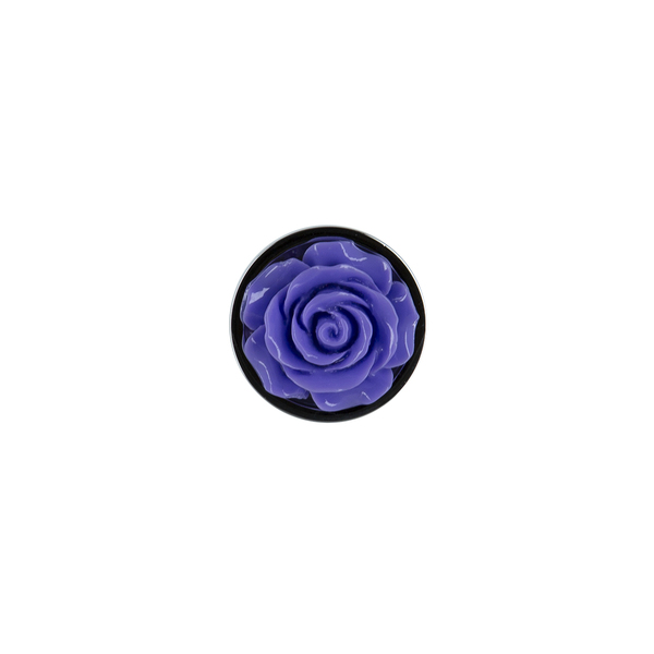 BMS –LUX active® – 3" Rose Anal Plug – Purple - Sma - Image 6
