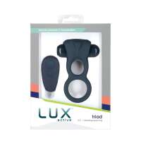 BMS – LUX active® – Triad – 4.5" Vibrating Dual Cock Ring – Remote Included - Image 7