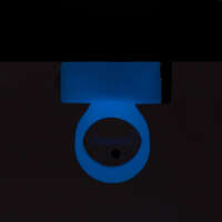 Cosmic Ring – Vibrating Cock Ring – Glow-in-the-Dark Blue - Image 6