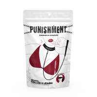 Punishment - Crystal Collar & Leash – Black - Image 3