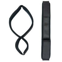 Punishment - Thigh to Wrist Restraints – Black - Image 2