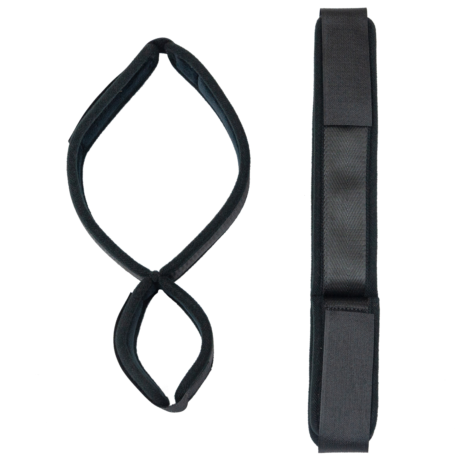 Punishment - Thigh to Wrist Restraints – Black - Image 2