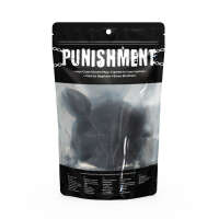 Punishment - Bunny Tail Silicone Anal Plug - Black - Image 5