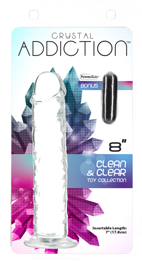 Crystal Addiction Vertical Dong 8” - Image 6