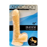 Addiction David 8” Bendable Silicone Dildo - Image 3