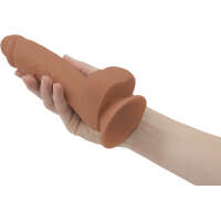 Addiction Steven - 7.5" Silicone Dong - Caramel - Image 4
