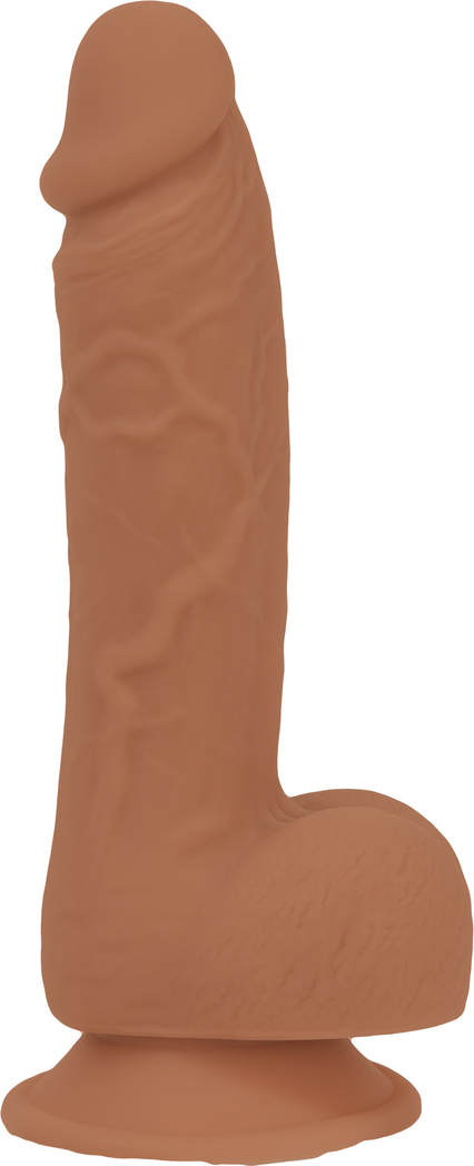 Addiction Steven - 7.5" Silicone Dong - Caramel
