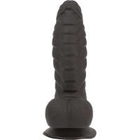 Addiction Ben 7" Dildo With Balls - Black - Image 2
