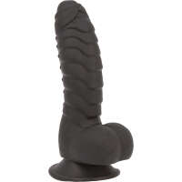 Addiction Ben 7" Dildo With Balls - Black - Image 3