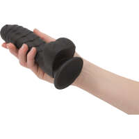 Addiction Ben 7" Dildo With Balls - Black - Image 4