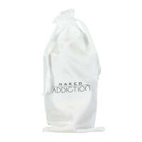 Naked Addiction 8" Silicone Dual Density Dildo – Caramel - Image 3