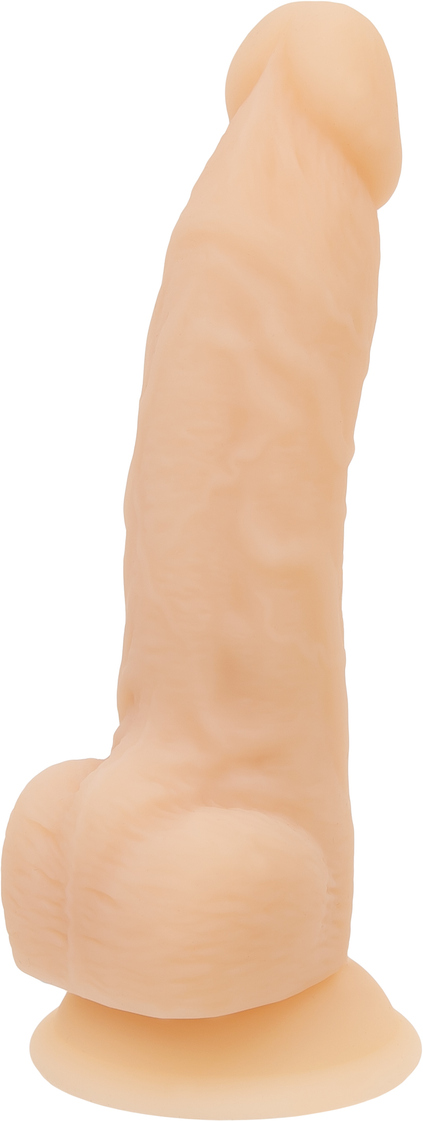 Naked Addiction 8" Rotating & Vibrating Dildo with Remote – Vanilla - Image 10
