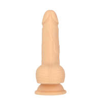 Naked Addiction 6.5" Thrusting Dong With Remote - Vanilla - Image 2