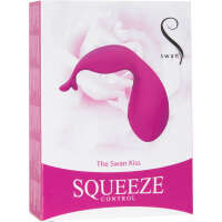 Swan Kiss - Squeeze Control Clitoral Stimulator - Rechargeable - Image 10