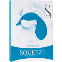 Swan Kiss - Squeeze Control Clitoral Stimulator - Rechargeable - Image 19