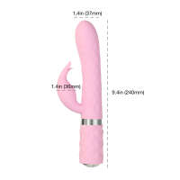 Pillow Talk – Lively – Luxurious Dual-Motor Massager – Teal - Image 4