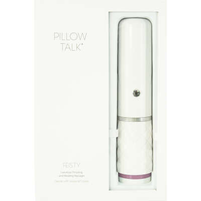 Alternative view of Pillow Talk Feisty - Thrusting Vibrator - Rechargeable - Pink