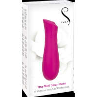Mini Swan Rose - Clitoral Stimulator - Pink - Image 6