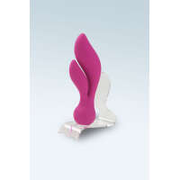 The Swan Feather - Dual Vibrator - Rechargeable - Pink - Image 5