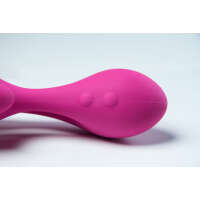 The Swan Silhouette - Dual Vibrator - Rechargeable - Pink - Image 6